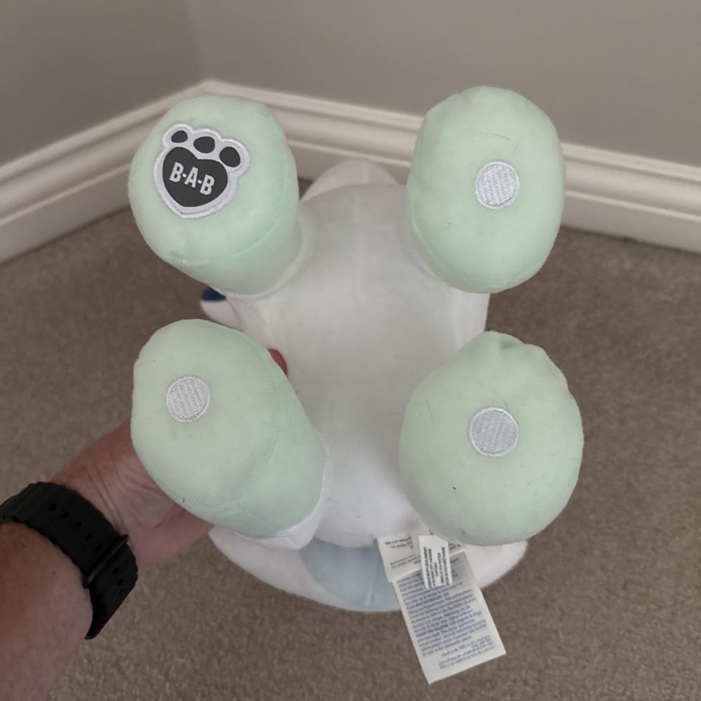 Pokemon Alolan Vulpix Build-a-Bear White Eeveelution Plush 13" 2018 - Picture 7 of 10
